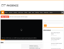 Tablet Screenshot of 07akdeniz.com